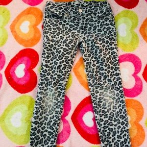 🐆 Leopard girl jeans 🐾